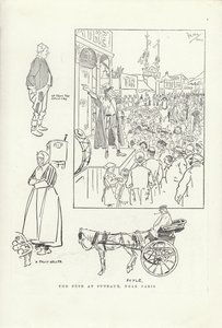 The Fete at Puteaux, near Paris by Phil May