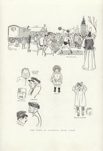 The Fete at Puteaux, Near Paris by Phil May
