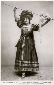 Miss Coralie Blythe as Mitzi, c1908
