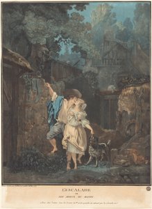 The Escalade, or the Morning Farewells by Philibert-Louis Debucourt