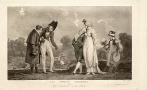 The Little Gentlemen, or, The Fashionable Teenagers by Philibert-Louis Debucourt