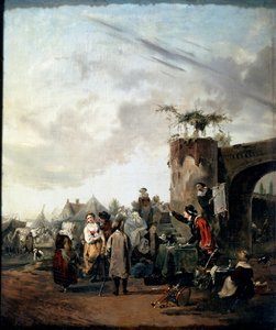 A Charlatan by Philibert Louis Debucourt