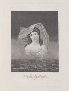 The Goddess of the Seas by Philibert Louis Debucourt