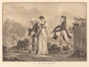 The Young Woman by Philibert Louis Debucourt