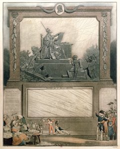 National Almanach for 1791, dedicated to the Friends of the Constitution by Philibert Louis Debucourt