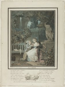 The Rose by Philibert Louis Debucourt