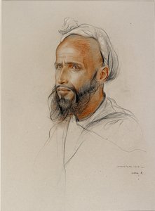 Portrait of an Arab by Philip A de Laszlo