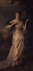 Portrait of Helen, wife of the 8th Duke of Northumberland by Philip Alexius de Laszlo