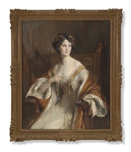 Portrait of Winifred Cavendish-Bentinck, Duchess of Portland by Philip Alexius de Laszlo