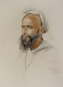 Portrait of an Arab by Philip Alexius de Laszlo
