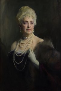 The Right Honourable Mabell Ogilvy Dowager Countess of Airlie (1866-1956) by Philip Alexius de Laszlo
