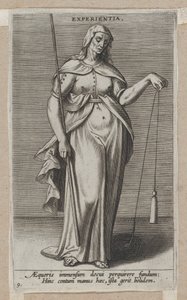 Experientia, from Prosopographia by Philip Galle