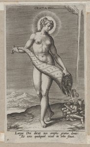 Gratia Dei, from Prosopographia, ca. 1585-90 by Philip Galle