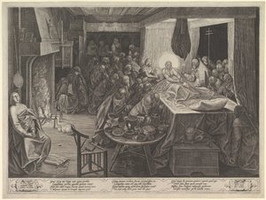 The Death of the Virgin by Philip Galle