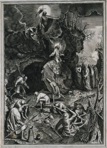 The Resurrection of Christ by Philip Galle