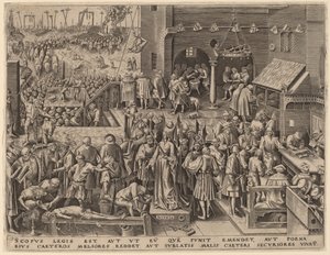 Justice by Philip Galle after Pieter Bruegel the Elder