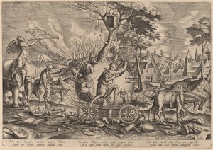 The Triumph of Time by Philip Galle after Pieter Bruegel the Elder