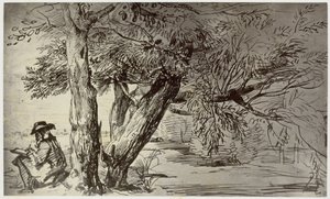Jan Lievens, A Landscape by Philip Henry Delamotte