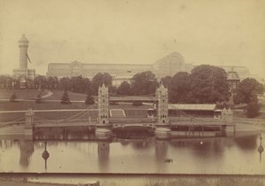 Progress of the Crystal Palace at Sydenham by Philip Henry Delamotte
