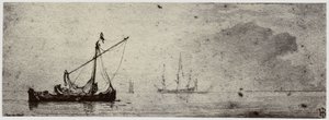 Van der Velde, A Barge