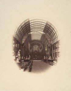View in Central Hall, Art Treasures Exhibition, Manchester