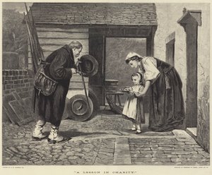 A Lesson in Charity by Philip Hermogenes Calderon
