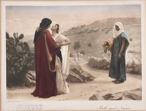 Ruth and Naomi by Philip Hermogenes Calderon