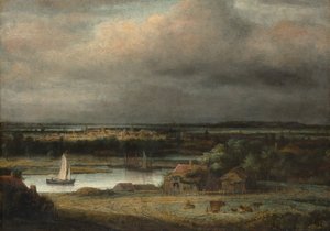 Wide River Landscape, ca. 1648-49