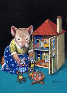 The Town Mouse and the Country Mouse by Philip Mendoza