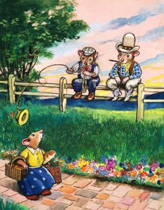 Town Mouse and Country Mouse by Philip Mendoza