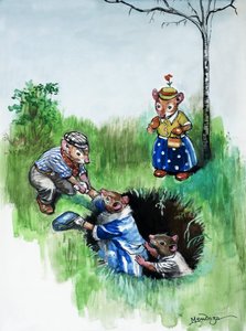 Town Mouse and Country Mouse by Philip Mendoza