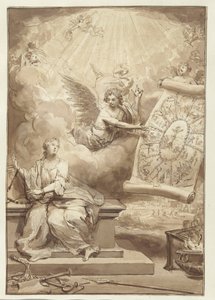 Frontispiece Design for the New Testament by Philip Tidemann