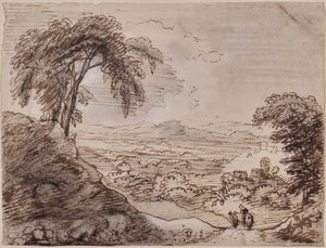 Landscape by Philip Vandyke Brown