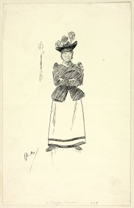 A Coster Woman by Philip William May