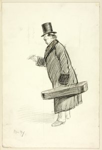 Man with Violin Case