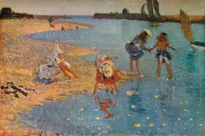 Children Paddling