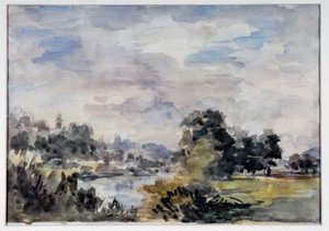 View near Bridgnorth, c.1925 by Philip Wilson Steer