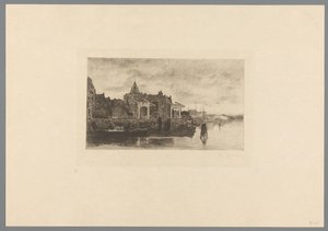 View of Amsterdam with the Top of the Schreierstoren