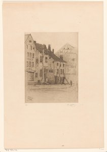 Old houses on Place Verte, Verviers