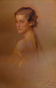 Study Portrait of HRH the Duchess of Kent by Philip de László