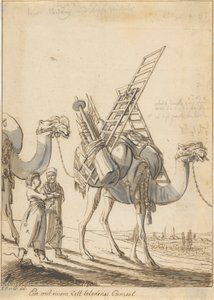 Man with a Tent-Laden Camel