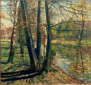 Spring at the Hare Ditch by Philipp Franck