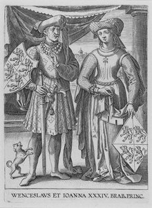 Wenceslaus I, Duke of Luxembourg and Joanna, Duchess of Brabant, ca. 1600