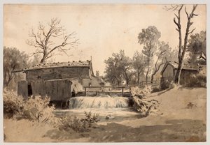 Mill on the Stream near Schliersee