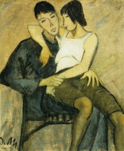 Seated Couple by Philipp Veit