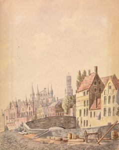 Bruges by Philippe Auguste de Peellaert