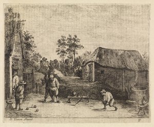 Peasants Playing Boules