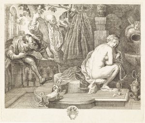 Susanna and the Elders by Philippe Lambert Joseph Spruyt