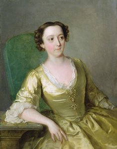 Miss Adams, c.1741 by Philippe Mercier