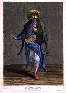 Janissary, in an Ordinary Turban by Philippe Simonneau